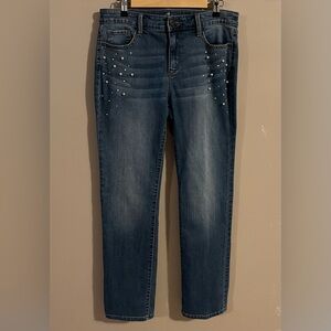 $6❤️Bundled St. John’s Bay Jeans with Pearl Accents